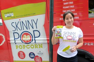 Mobile marketing for Skinny Pop